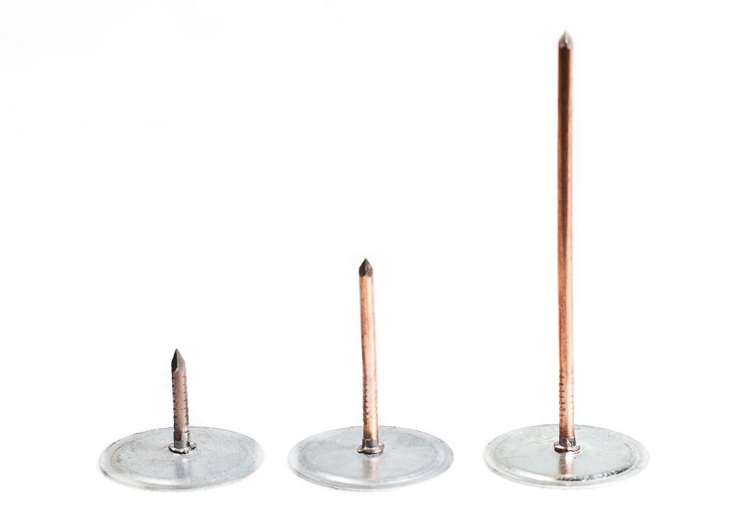 Gwoździe zgrzew. przez matę  Izolowane Caldo-Solution