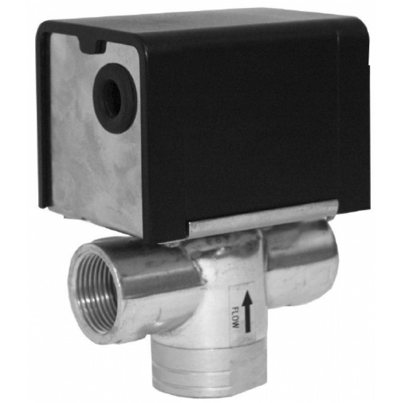 Zawór trójdrogowy z siłownikiem - CGA0001