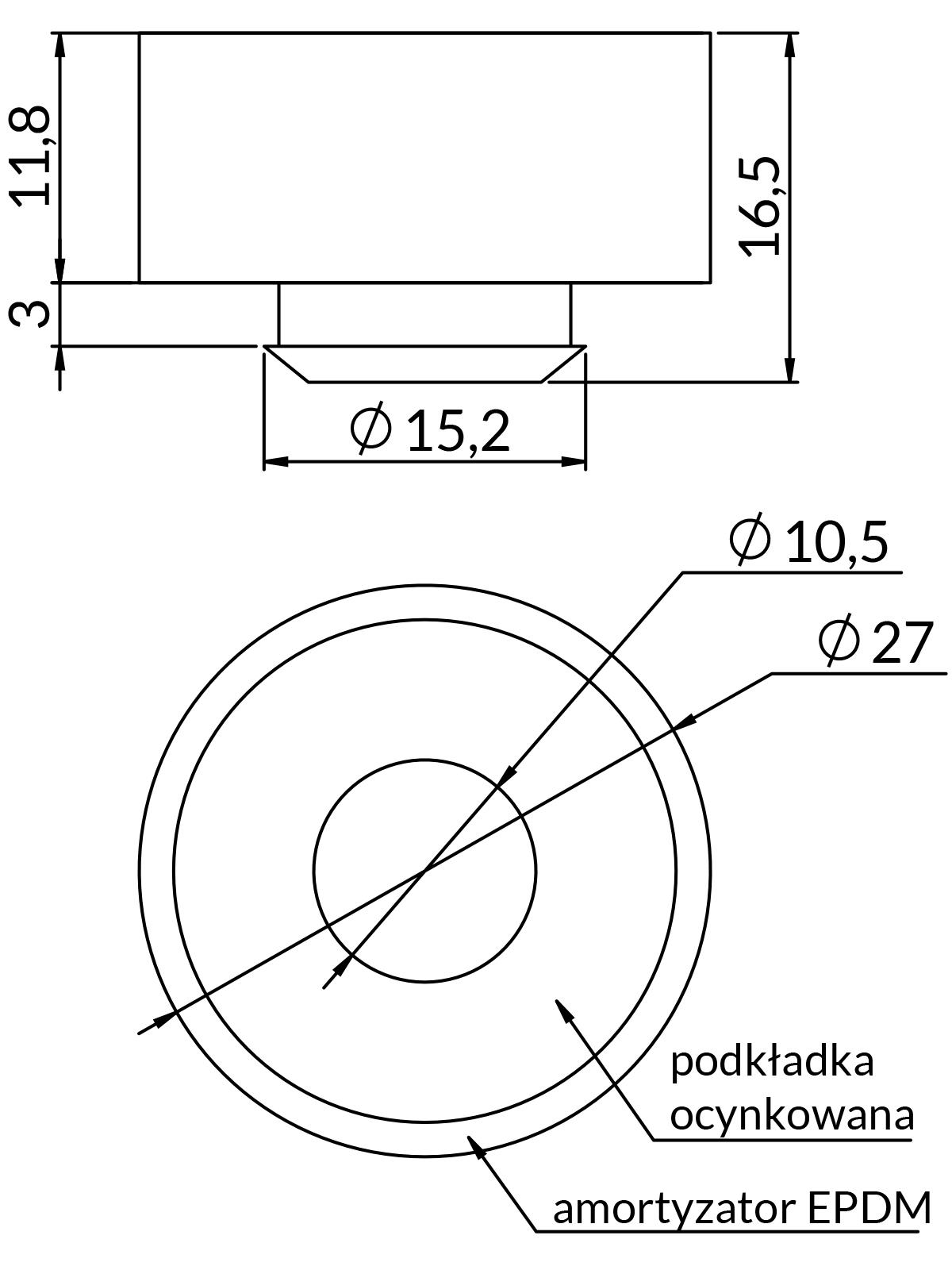 Amortyzator AM (50szt./opak)