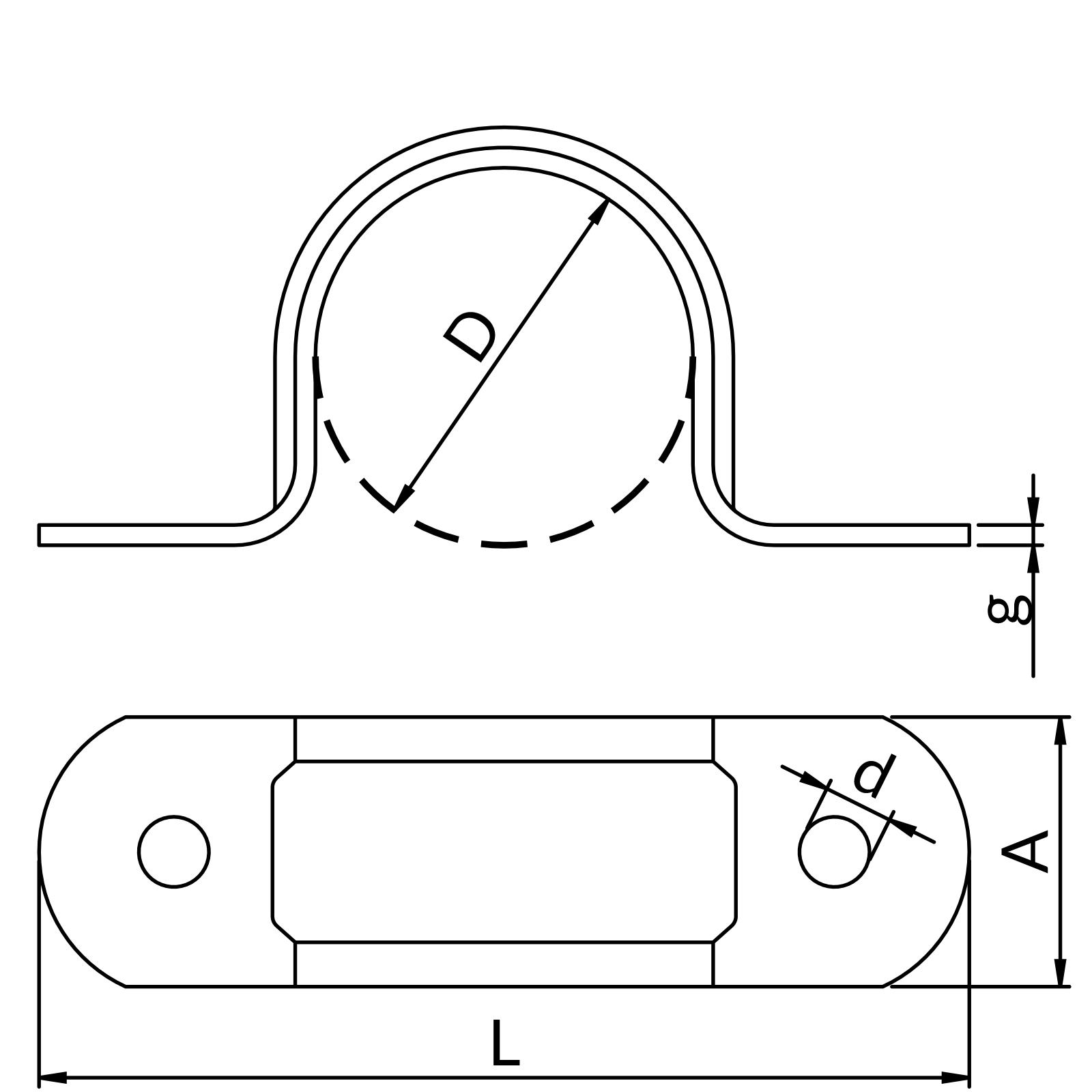 Obejma do Instalacji Elektrycznych 20mm (25szt./opak) 
