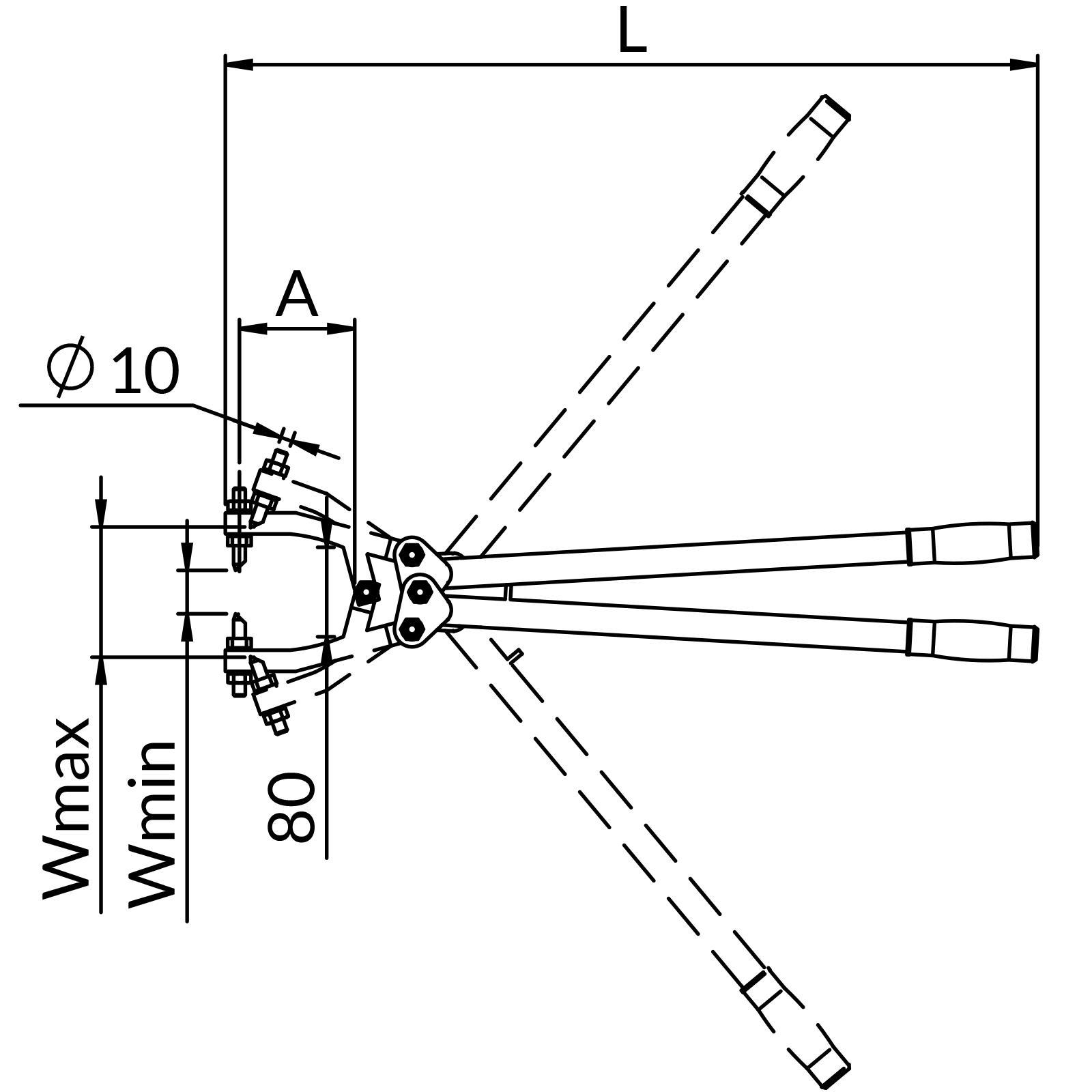 Kleszcze do blach trapezowych KBT