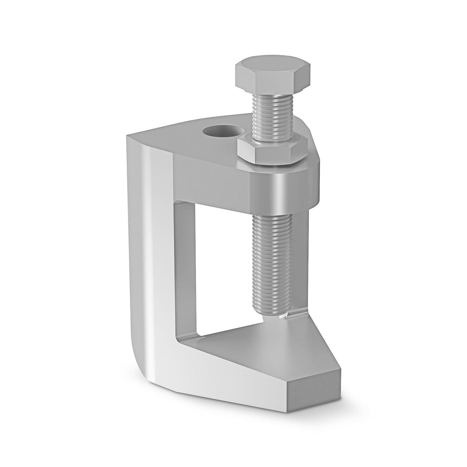 Zacisk nośny żeliwny z otworem przelotowym fi-13mm M12 DUŻY (5szt./opak)