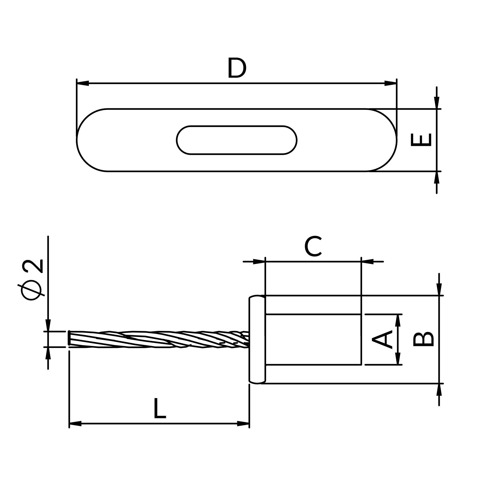 Zawiesie linkowe otworów przelotowych LBT