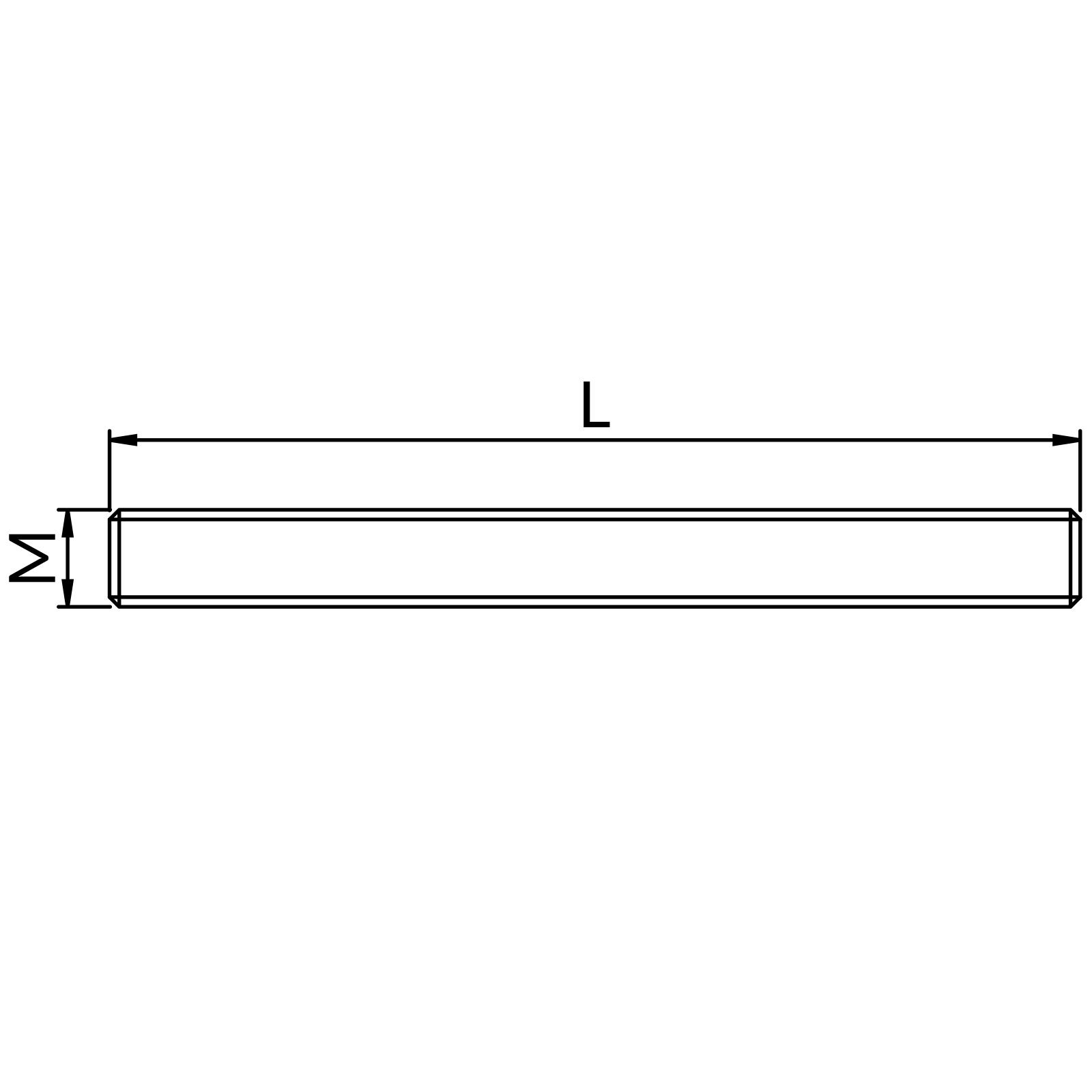 Pręty gwintowane N-M