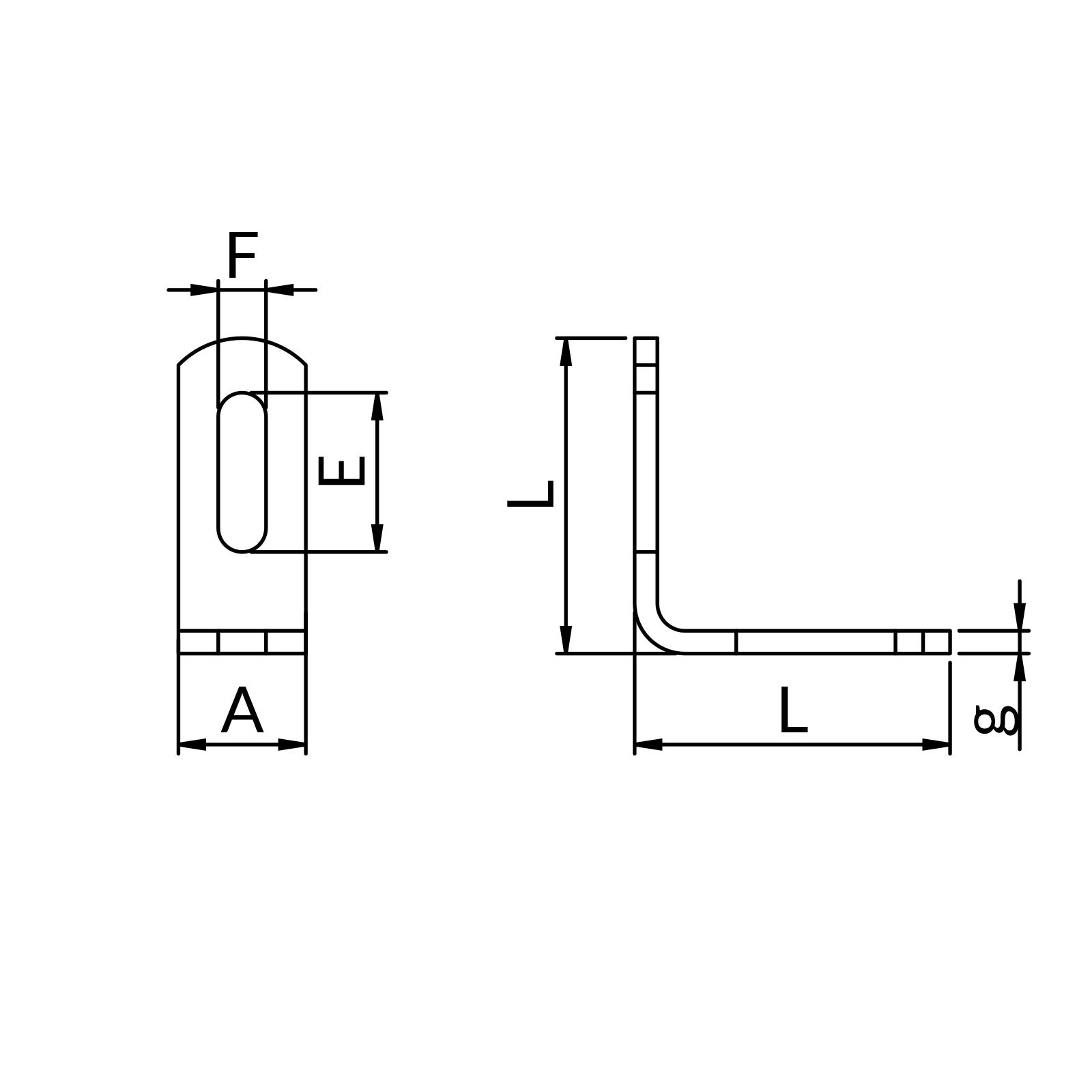 Wsporniki montażowe N-KT-90