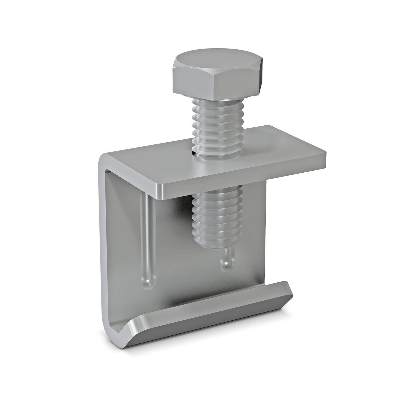 Ścisk do obrzeży kanałów nierdzewny (50szt./opak)