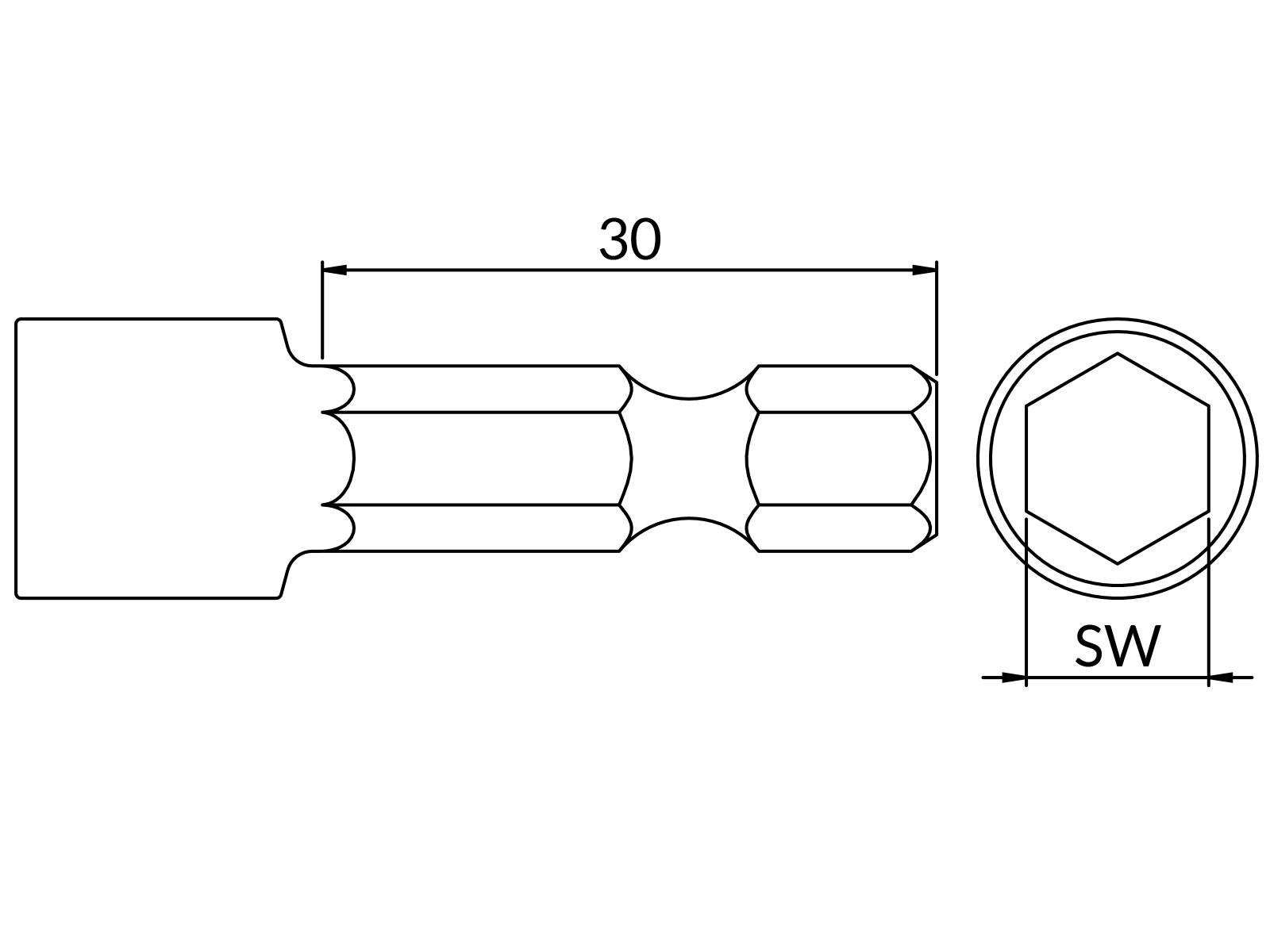Nasadki z trzpieniem NT/NG