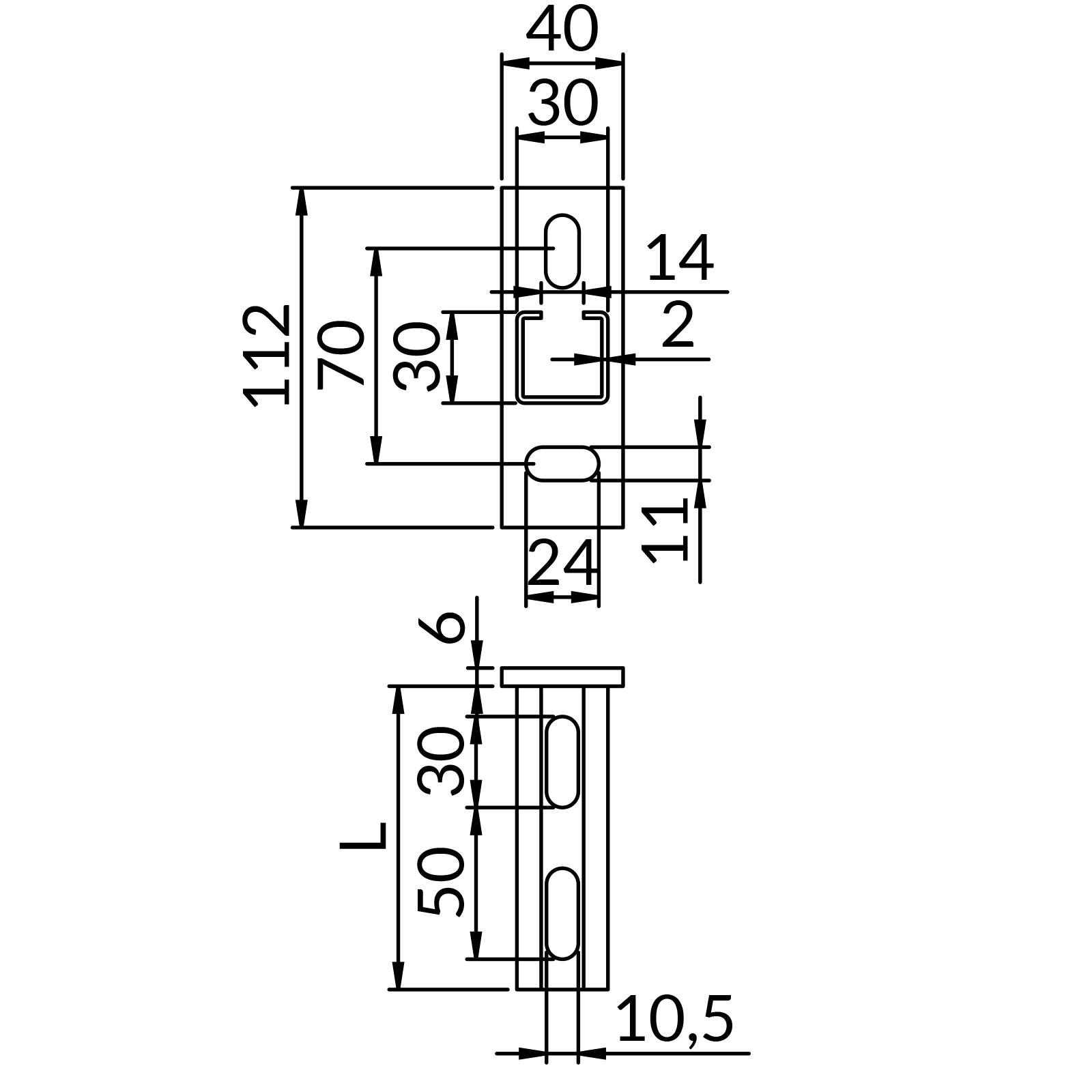 Konsole OG-SS-A2,0 30X30