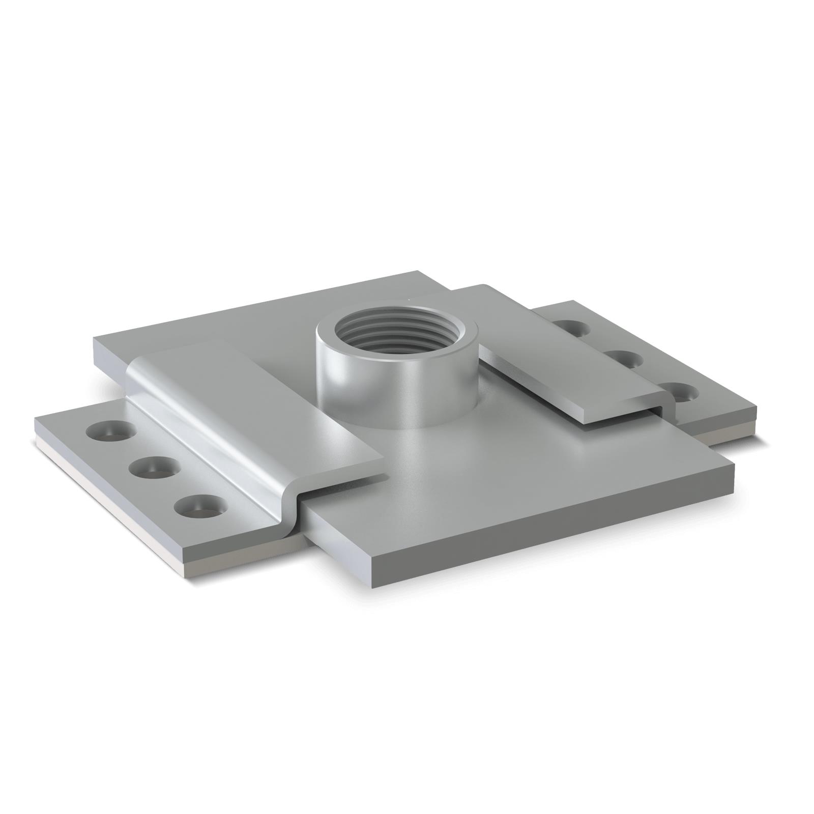 Podpora ślizgowa z jednym przyłączem M10 nierdzewna (1szt./opak)