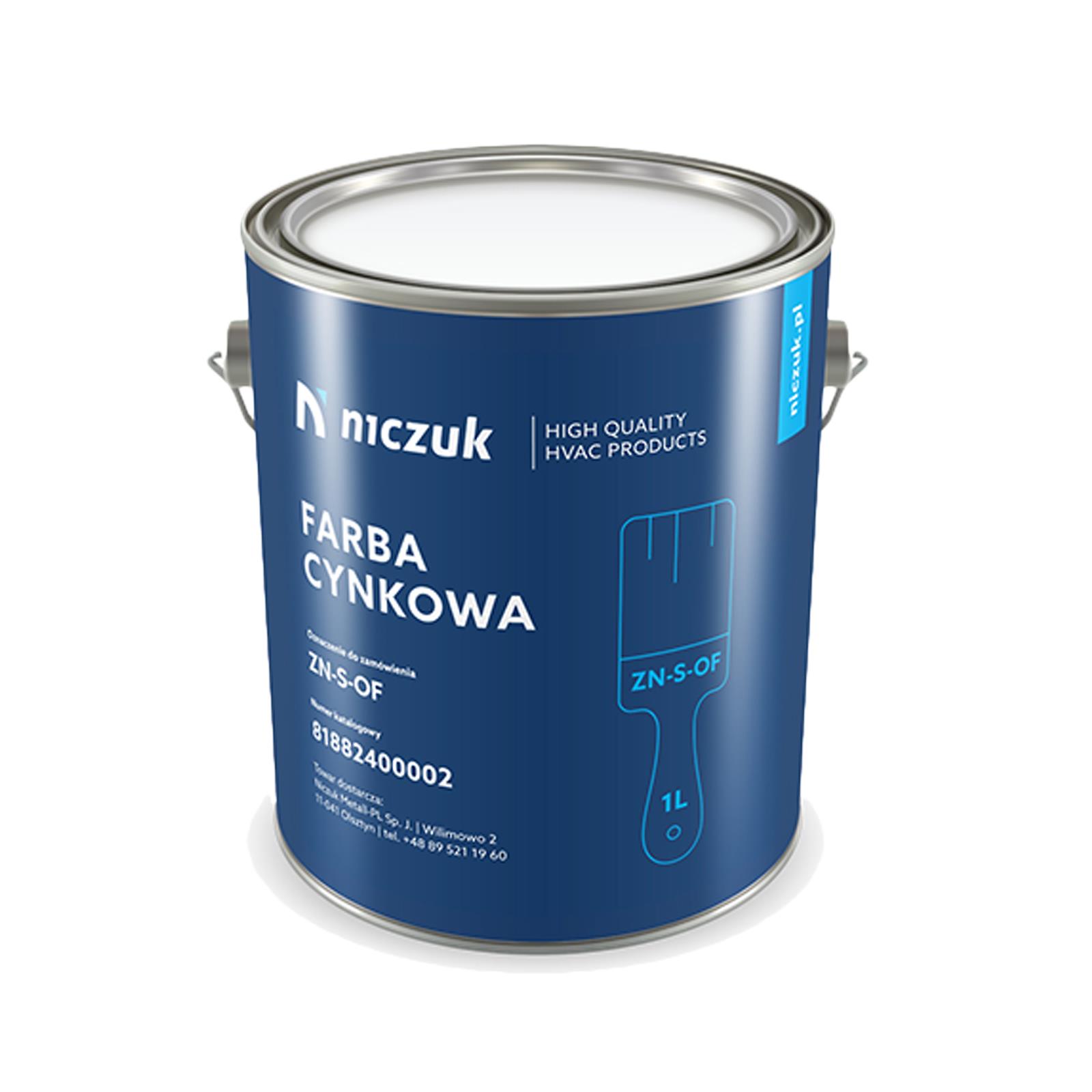 Farba cynkowa ZNSOF 1L (puszka) (1szt./opak)