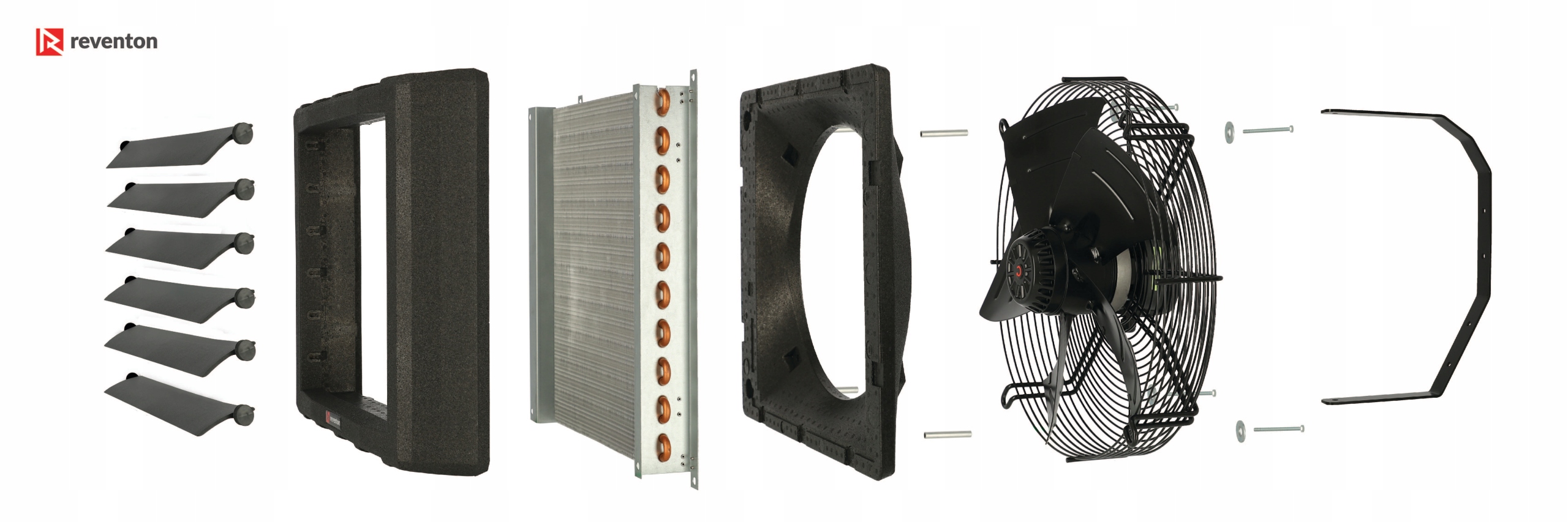 Zestaw HC Standard (nagrzewnica + konsola + 3-stopniowy regulator obrotów z termostatem HC3S) HC3S WHHC