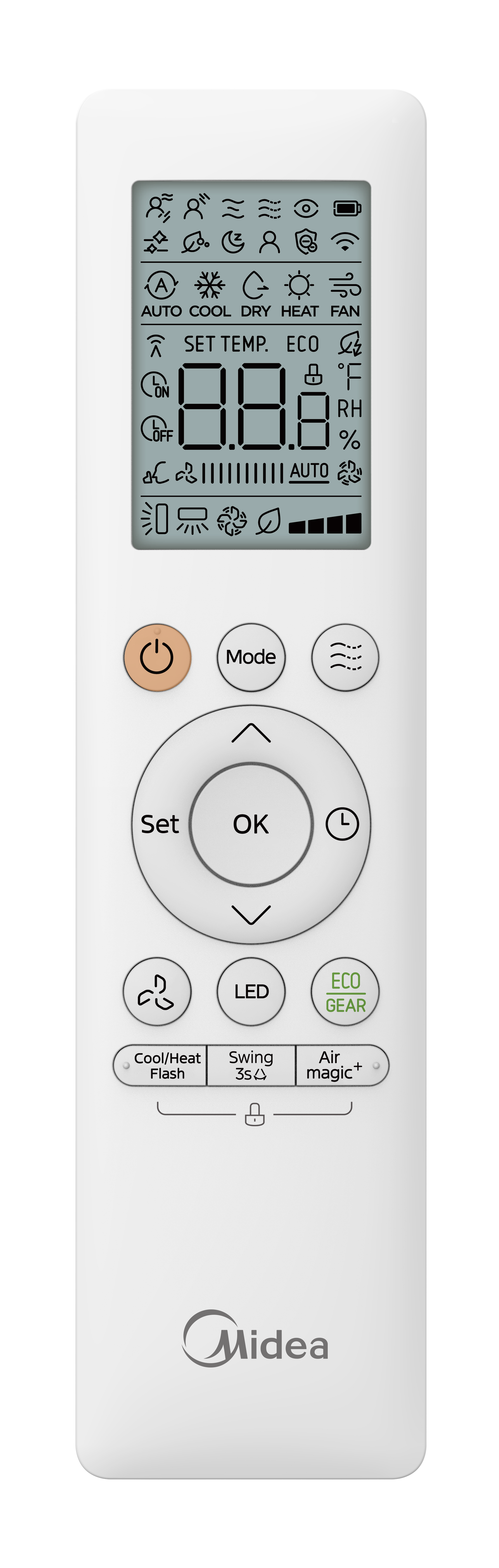 Klimatyzator ścienny Midea BREEZELESS+