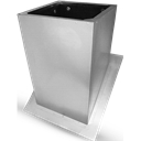 Cokół dachowy ocynkowany COKDI-50-0