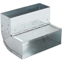 Kolano prostokątne ściana-strop nastawne KSSN/45-90