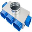 Rozdzielacz kanałów owalnych, przyłącze DN