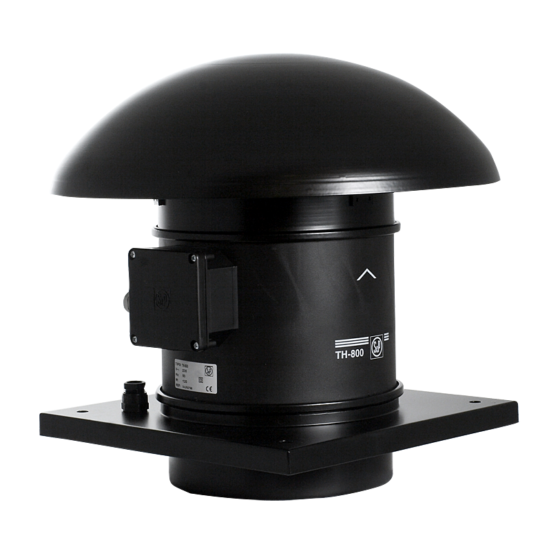 Wentylator dachowy z wyrzutem poziomym TH