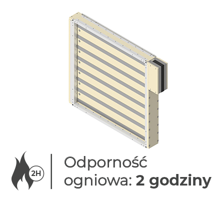 Klapa p.poż. oddymiająca WIP PRO/V