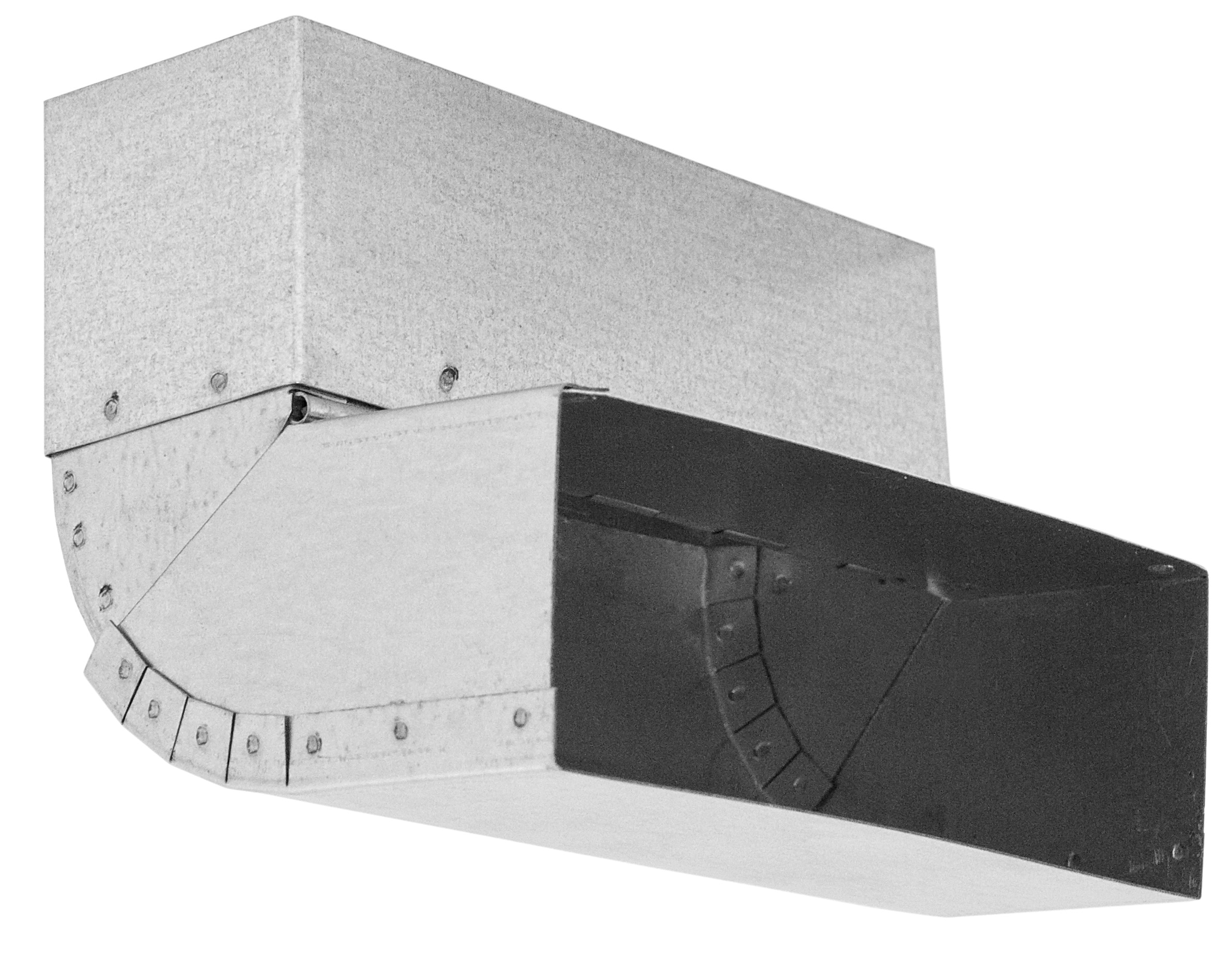 Kolano prostokątne ściana-strop nastawne KSSN/45-90
